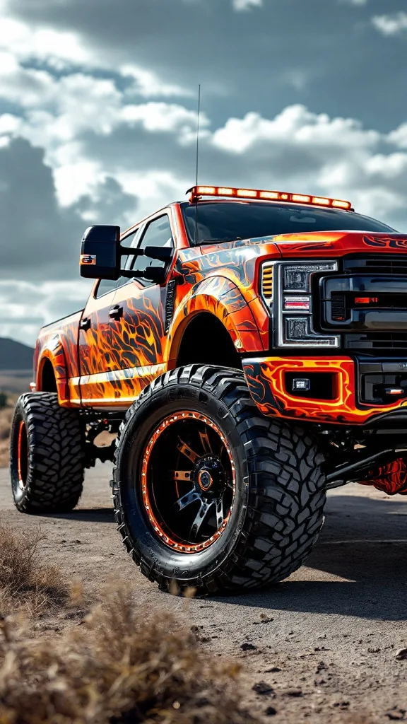 Custom Ford Trucks: The Ultimate Jacked-Up Ford Pickup Truck Experience