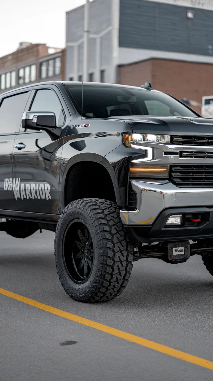Urban Warrior: Custom Silverado with Street-Style Lift