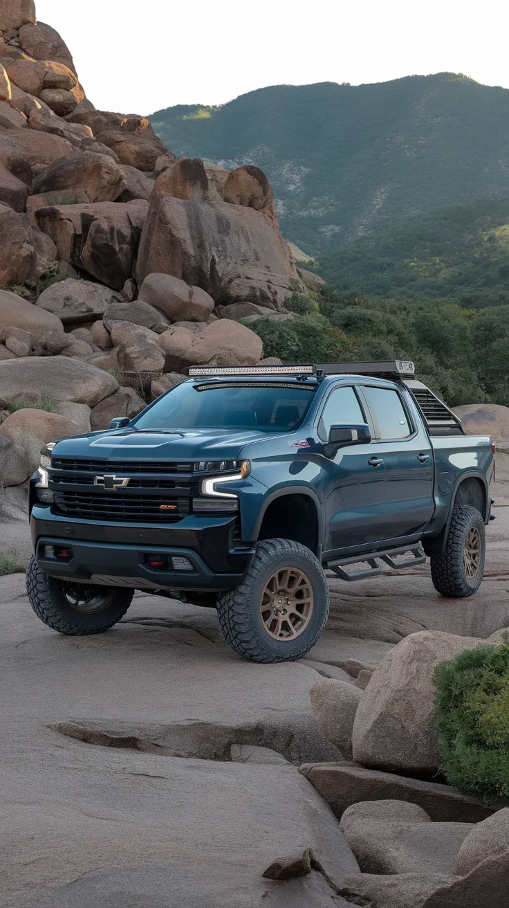 Adventure-Ready Silverado with Enhanced Ground Clearance