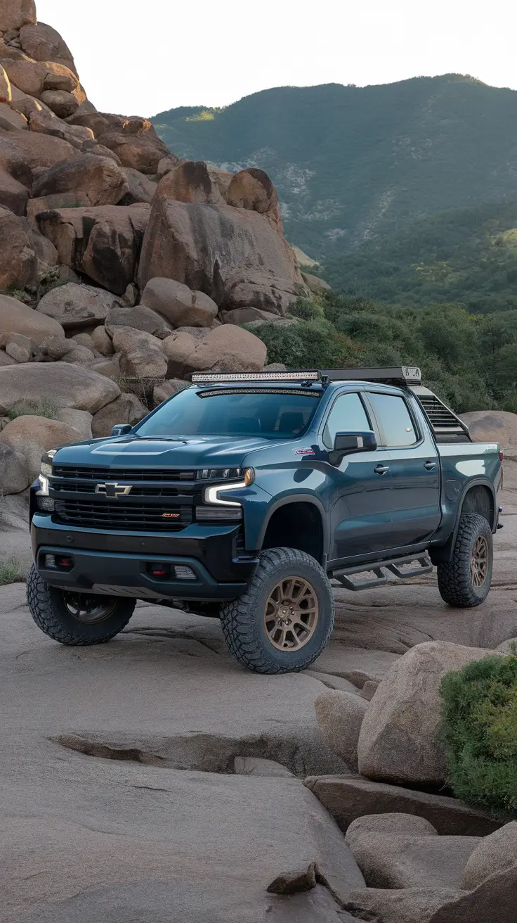 Adventure-Ready Silverado with Enhanced Ground Clearance
