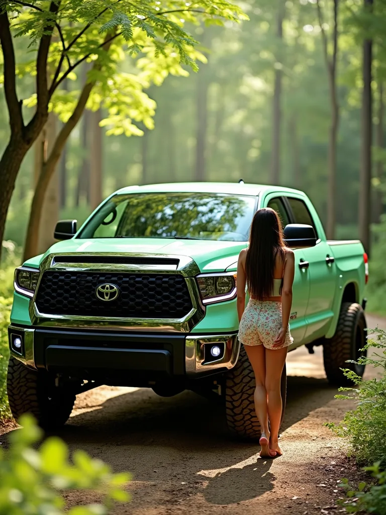 Smoking hot girls with trucks