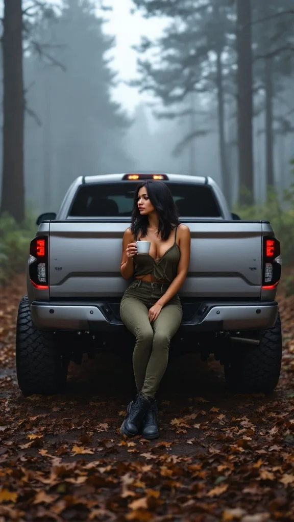 Smoking hot girls with trucks
