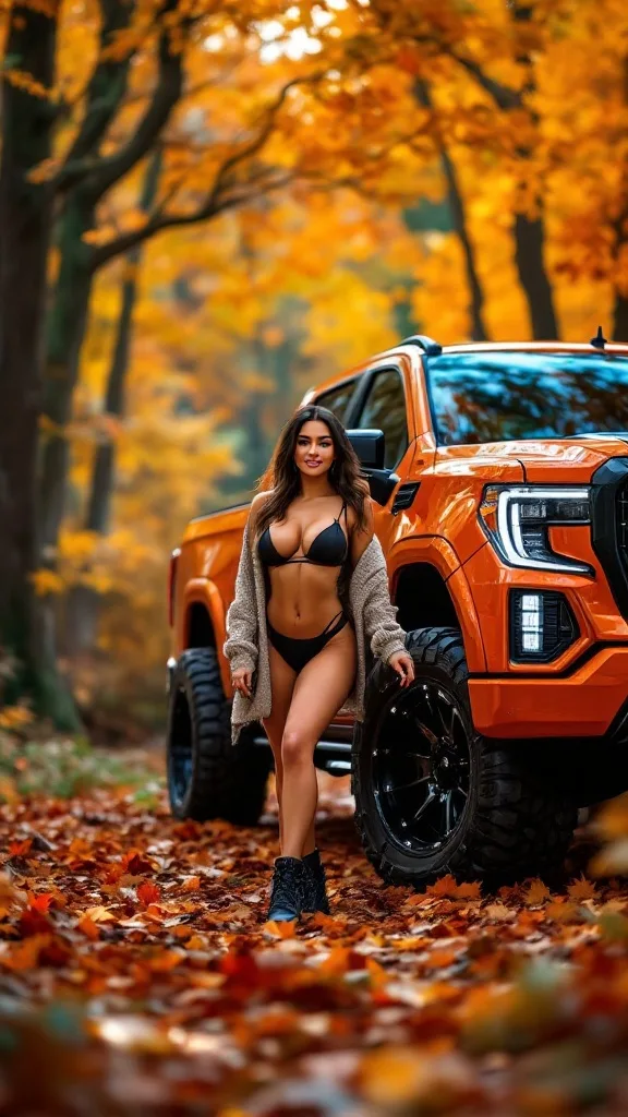 Smoking hot girls with trucks
