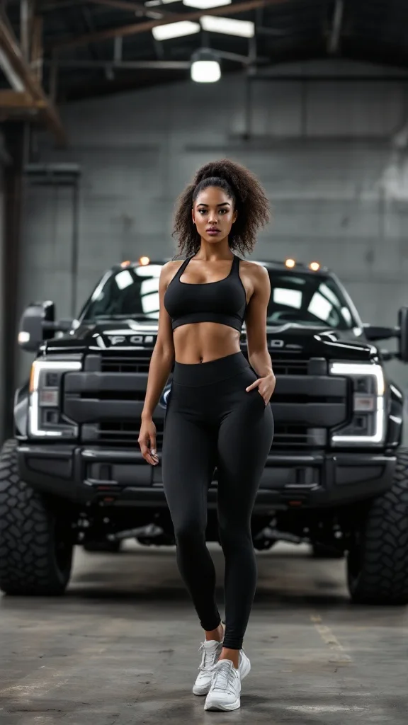 Smoking hot girls with trucks