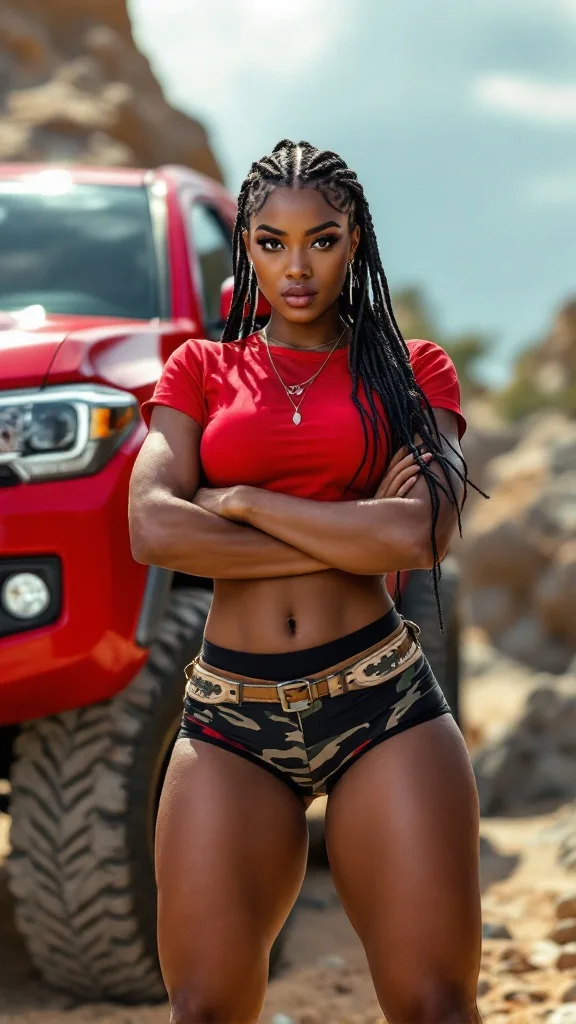 Smoking hot girls with trucks
